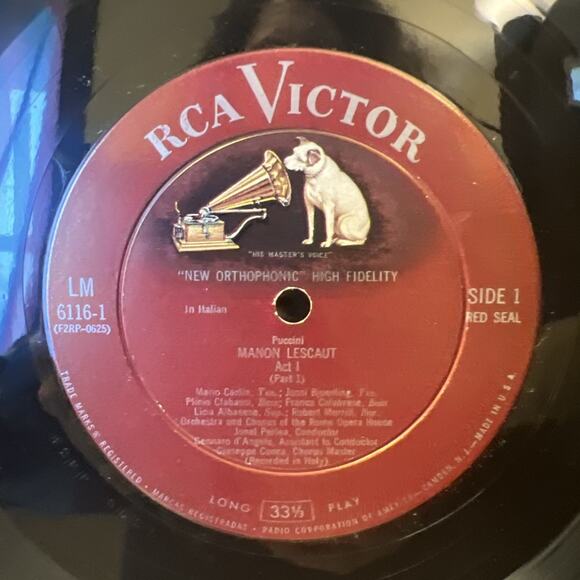 Puccini, MANON LESCAUT, Jonel Perlea, Orchestra & Chorus 3LP Box Set + BOOKLET!! - Picture 7 of 16